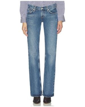 Agolde Low Rise Boot Jeans - Blue