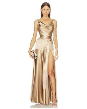 Bronx and Banco Leo Maxi Dress - Natural