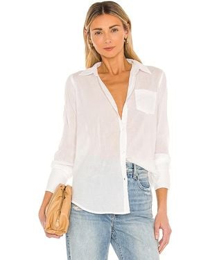 Nili Lotan Cotton Voile Nl Shirt - White