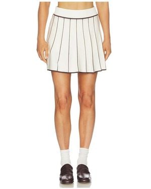 Malbon Aurora Mini Skirt - White