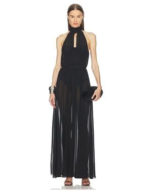 Camila Coelho Arlette Gown - Black