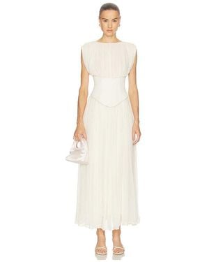 Camila Coelho Elana Midi Dress - White