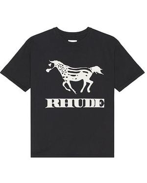 Rhude Dinero Tシャツ - ブラック