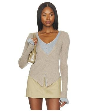 Maude Club Gina Cardigan - Natural
