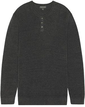 Barefoot Dreams Ccul Henley - Black