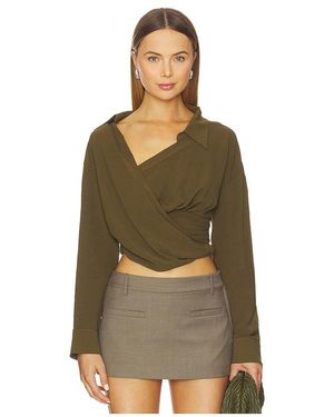 Significant Other Solenne Long Sleeve Top - Green