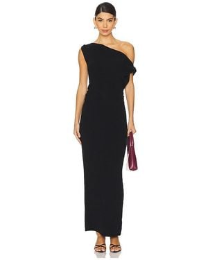SNDY'S Leena Maxi Dress - Black