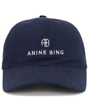 Anine Bing Jeremy Baseball Cap - Blue