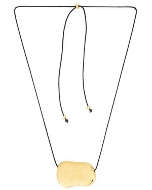 Heaven Mayhem Halskette Mit Langem Anhänger Julia - Weiß