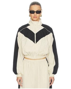 Ronny Kobo Brenton Cropped Jacket - Natural