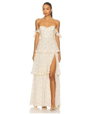 MAJORELLE Demi Gown - Natural