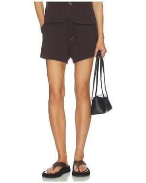 Varley Shorts Mit Hohem Bund Atrium - Schwarz
