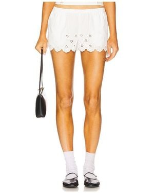 Frankie's Bikinis Mariam Short - White