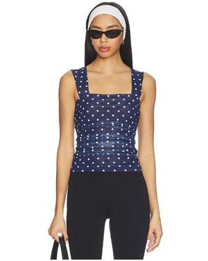 Steve Madden Rorry Knit Top - Blue