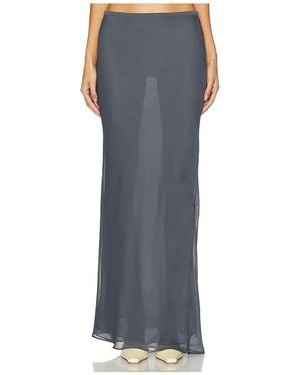 Lioness Endless Maxi Skirt - Blue