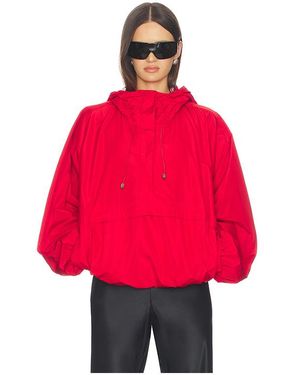 Rohe Volume Silk-Blend Anorak - Red
