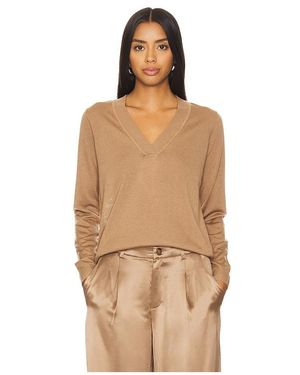 Cami NYC Lace-Back Knit Pullover Jumper - Natural