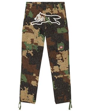 ICECREAM Big Block Cargo Trousers - Multicolour