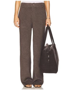 AYA MUSE Strickhose - Braun