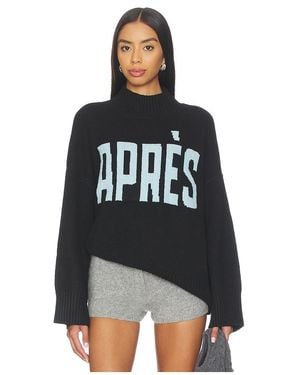 Sanctuary Jersey Apres Intarsia En Color Negro Talla (También En Xl/1X)