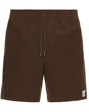 Rhythm Classic Cord Jam Shorts En Color Marrón Talla (También En 33, 34, 36)