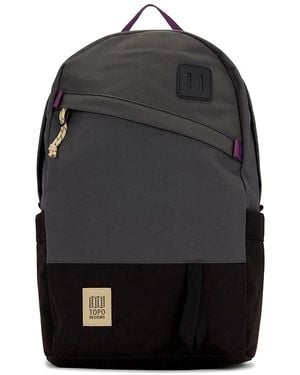 Topo Mochila Daypack En Color Gris Talla - Negro