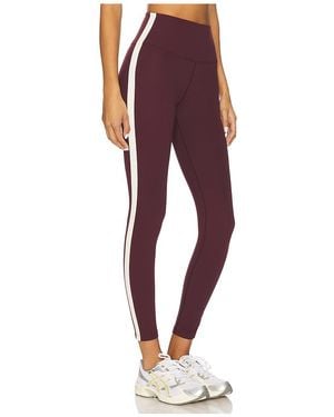 Splits59 Clare High Waist Rigor 7/8 Legging En Color Burgundy Talla (Tambiãn En Xl) - Rojo