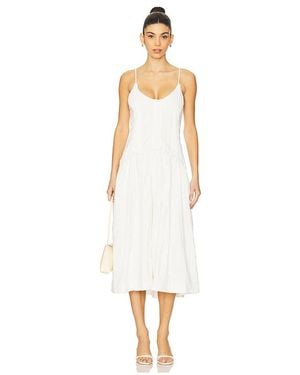 Free People Ezra ミディ丈ドレス - ホワイト