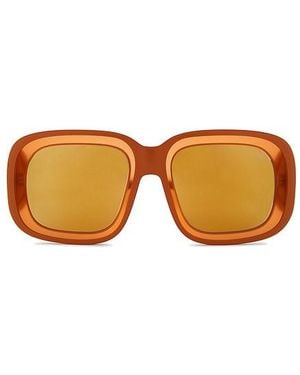 DIESEL Square Sunglasses - Orange