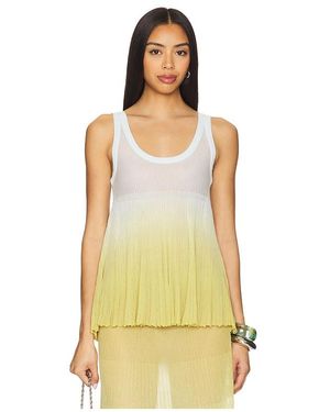 Solid & Striped Shelli Top - Yellow