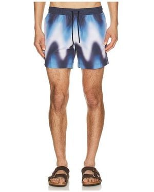 Commas SHORT DE BAIN en Blue - Bleu