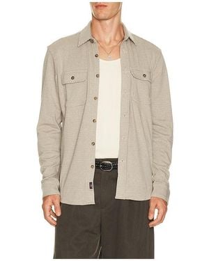 Faherty Legend Jumper Shirt - Natural