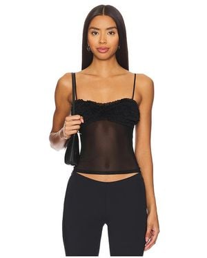 MORE TO COME Carmine Cami Top - Black