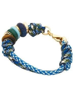 Roxanne Assoulin Mixed Cord Supersize Cord Bracelet - Blau