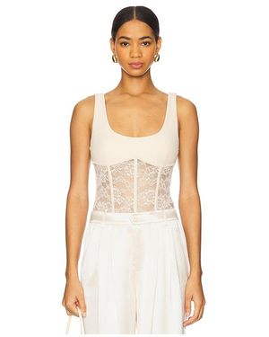 Cami NYC Kimber Corset Bodysuit - White