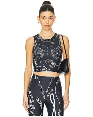 DI PETSA Venus Shell Lycra Top - Blue