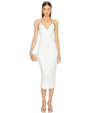 Michael Costello X Revolve Zosia Midi Dress - White