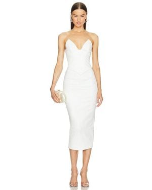 Michael Costello X Revolve Zosia Midi Dress - White