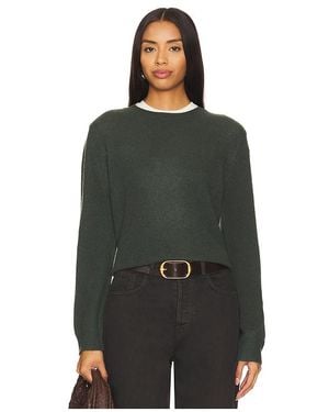 Jumper 1234 Strick Lightweight Crew - Schwarz