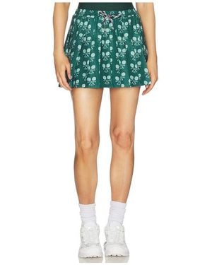 The Upside Racquet Cadiz Pleated Skirt - Green