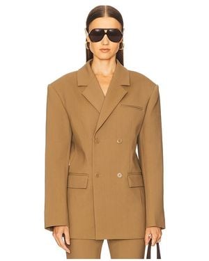 Nanushka Diante Blazer - Natural