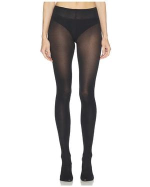 Swedish Stockings Nina Fishbone Tights - Blue