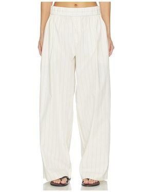 St. Agni Everyday Relaxed Pants - White