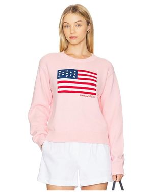 LoveShackFancy Jersey Ty En Color Rosado Talla (También En M, S, Xs, Xxs) - Blanco