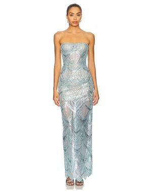 Bronx and Banco Giselle Maxi Dress - Blue