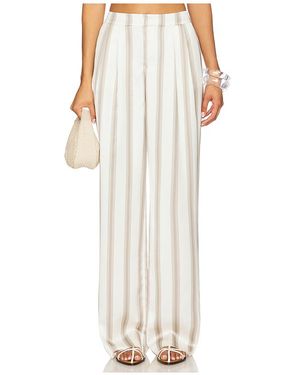 SER.O.YA Satinhose Marlowe - Weiß