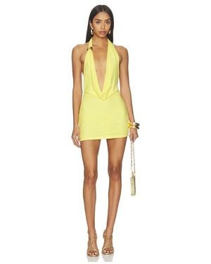 superdown Blaise Halter Mini Dress - Yellow