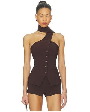 ALL THE WAYS Courtney Top - Black