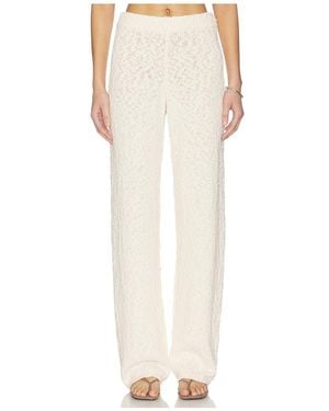 Tularosa Elio Lounge Pant - White