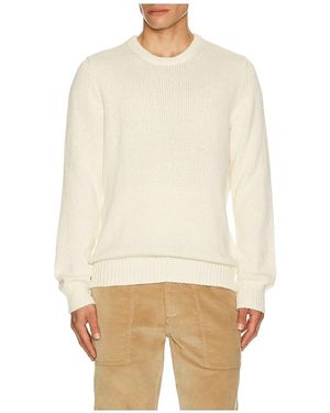 Faherty Heirloom Crew Neck Sweater - Natur